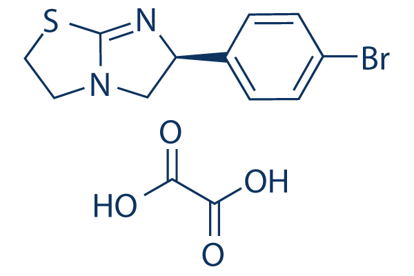 (-)-p-Bromotetramisole Oxalate化学構造
