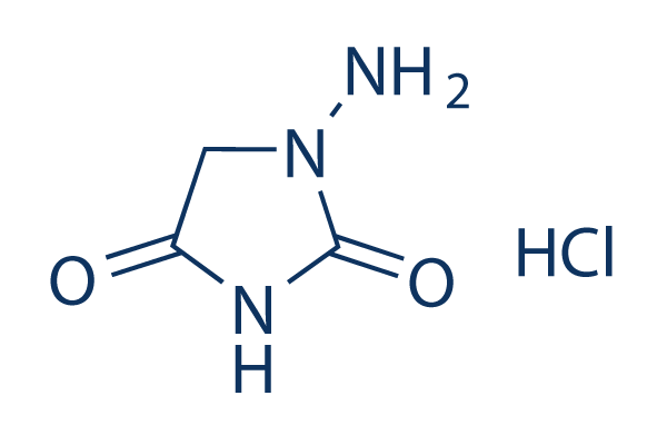 1-Aminohydantoin Hydrochloride化学構造