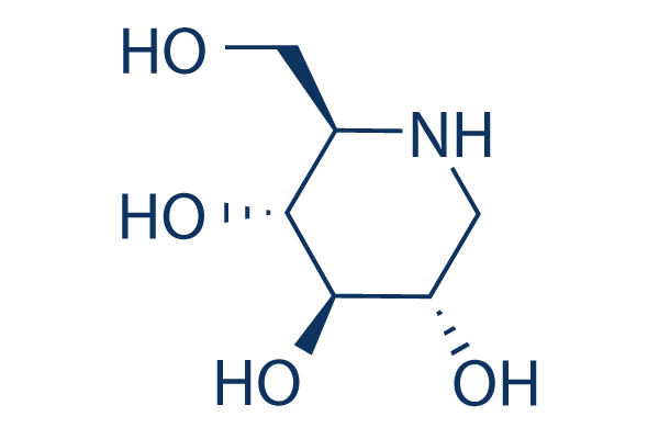 1-Deoxynojirimycin化学構造