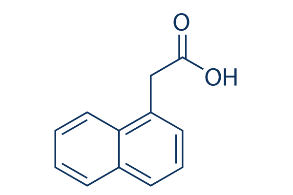 1-Naphthaleneacetic acid化学構造