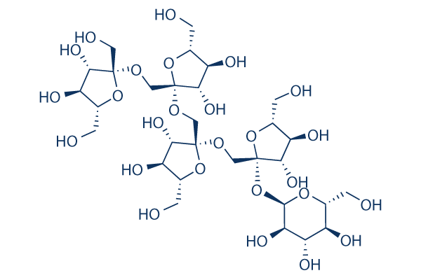 1F-Fructofuranosylnystose化学構造