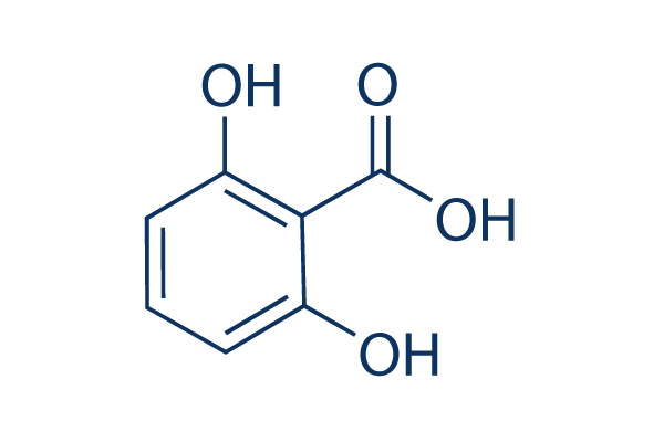 2,6-Dihydroxybenzoic acid化学構造