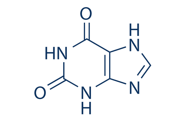 2,6-Dihydroxypurine化学構造