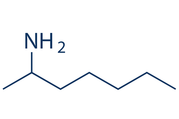 2-Aminoheptane化学構造