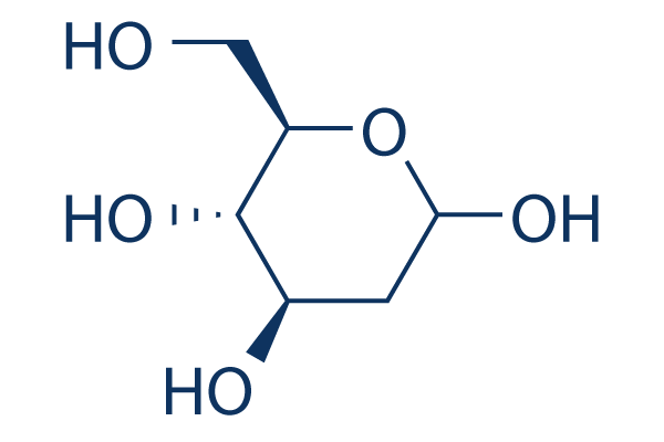 2-Deoxy-D-glucose (2-DG)化学構造