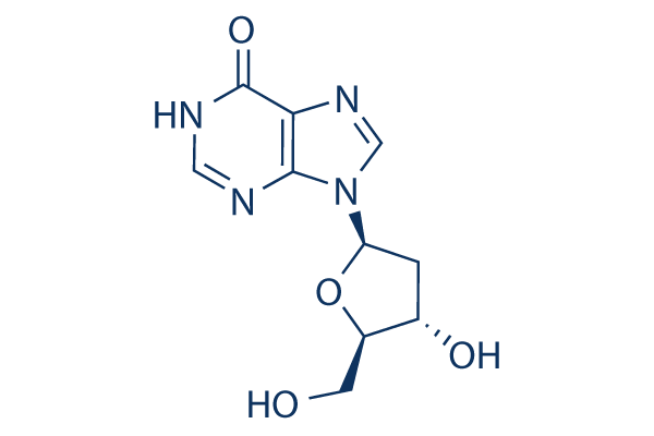 2'-Deoxyinosine化学構造