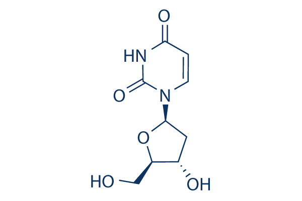 2’-deoxyuridine化学構造