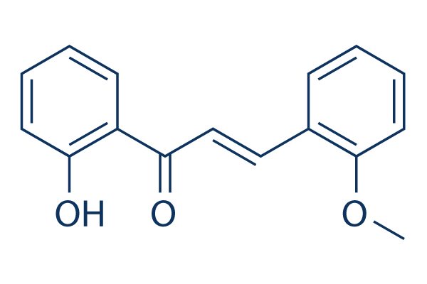 2'-Hydroxy-2-methoxychalcone化学構造