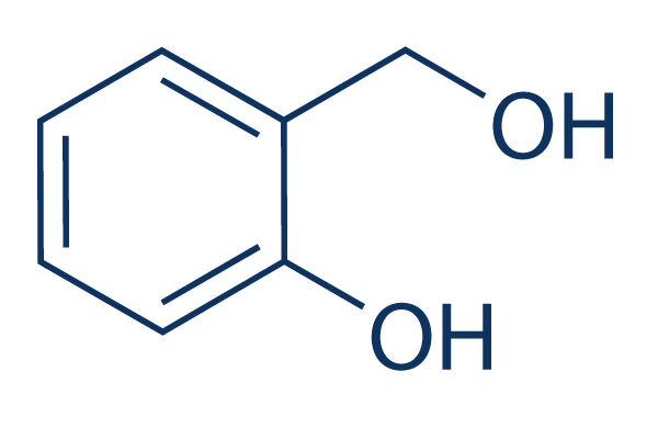 2-Hydroxybenzyl alcohol化学構造