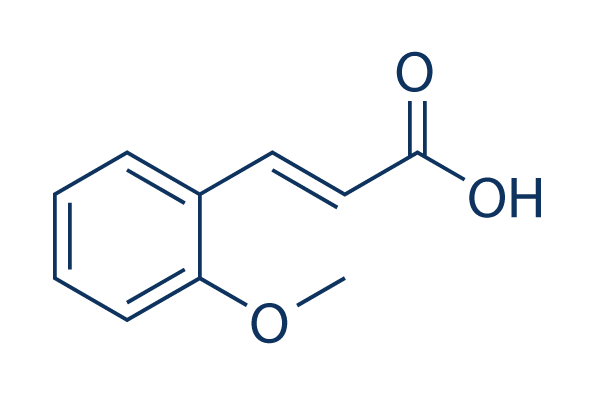 2-Methoxycinnamic acid化学構造