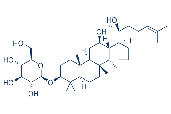 20S-Ginsenoside Rh2化学構造