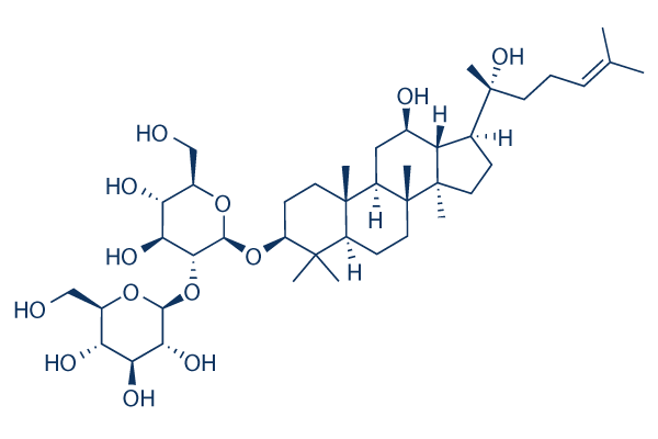 (20R)Ginsenoside Rg3化学構造