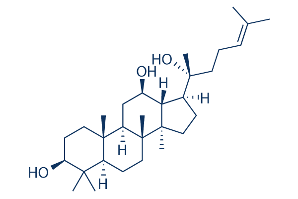 (20R)-Protopanaxadiol化学構造