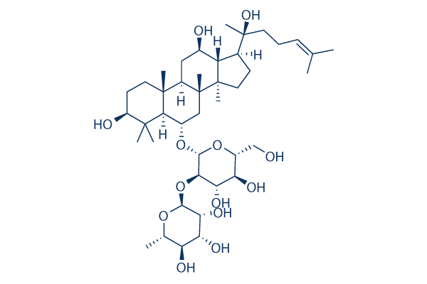 (20S)Ginsenoside Rg2化学構造
