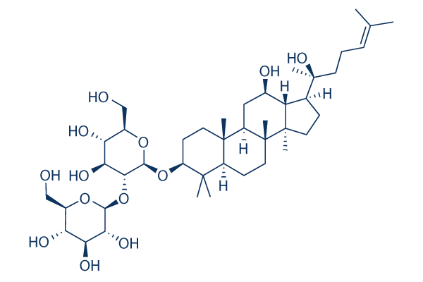 20S-Ginsenoside Rg3化学構造