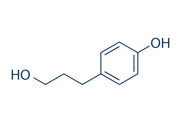 3-(4-Hydroxyphenyl)-1-propanol化学構造