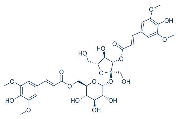 3,6'-Disinapoyl sucrose化学構造