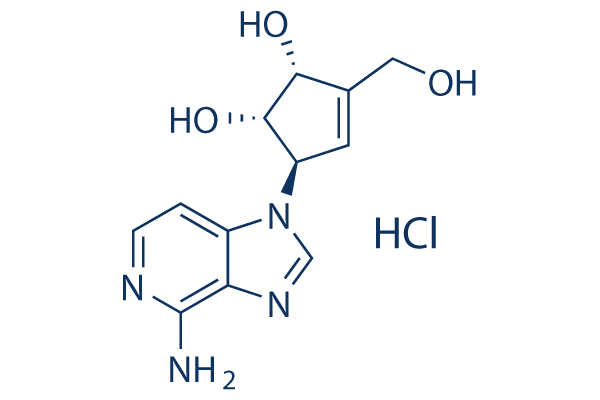 3-deazaneplanocin A (DZNeP) HCl化学構造