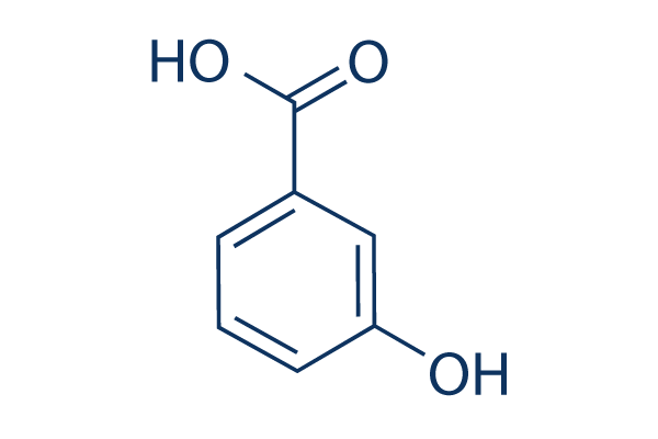 3-Hydroxybenzoic acid化学構造