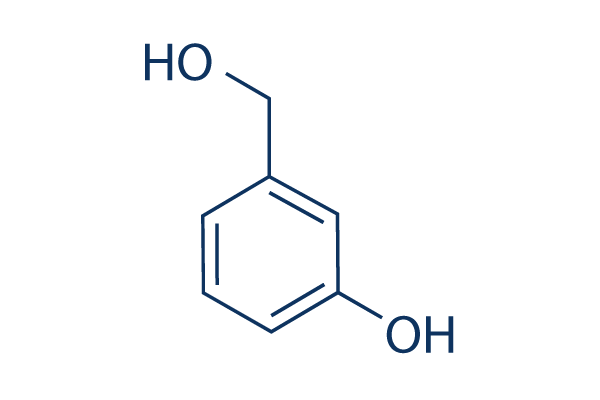 3-Hydroxybenzyl alcohol化学構造