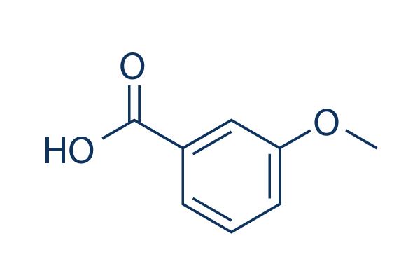 3-Methoxybenzoic acid化学構造