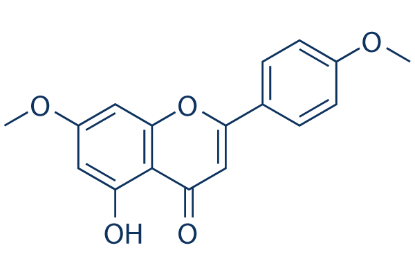 4',7-Dimethoxy-5-Hydroxyflavone化学構造