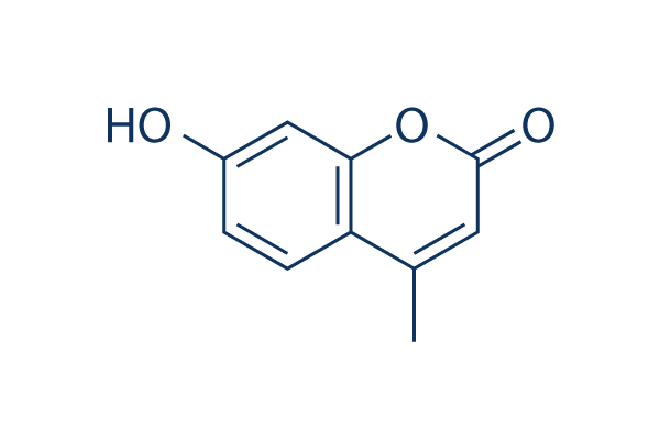4-Methylumbelliferone (4-MU)化学構造