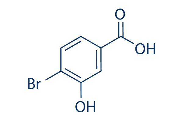 4-Bromo-3-hydroxybenzoic acid化学構造