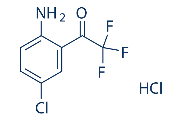 4-Chloro-2-(trifluoroacetyl)aniline hydrochloride化学構造