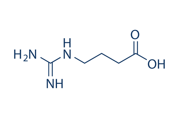 4-Guanidinobutanoic acid化学構造