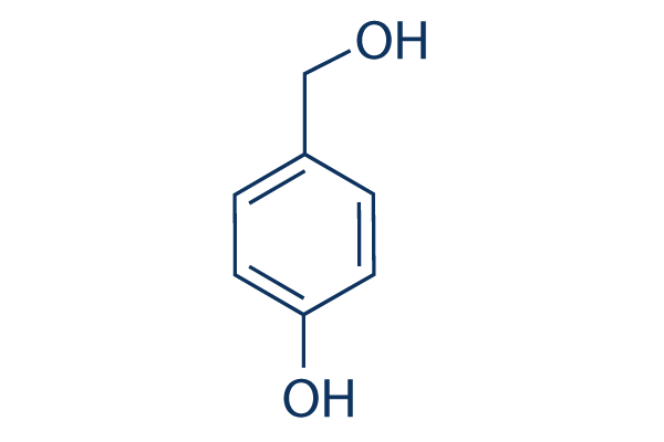 4-Hydroxybenzyl alcohol化学構造