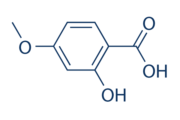 4-Methoxysalicylic acid化学構造