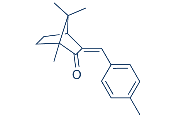 4-Methylbenzylidene camphor化学構造