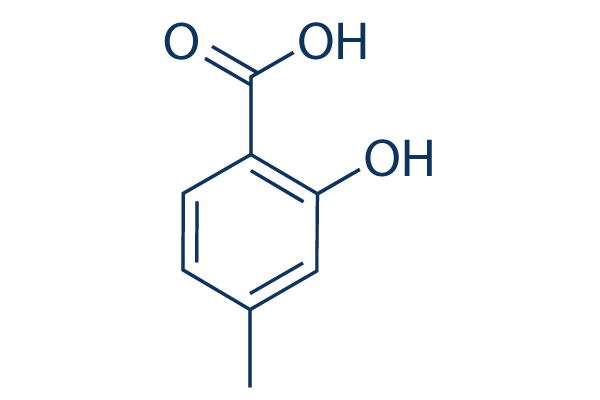 4-Methylsalicylic acid化学構造