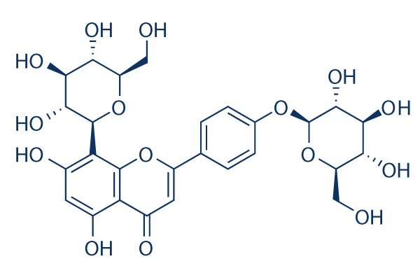 4'-O-Glucosylvitexin化学構造