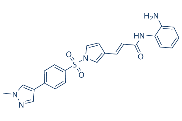 Domatinostat (4SC-202)化学構造