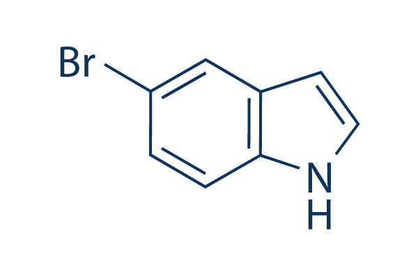 5-Bromoindole化学構造