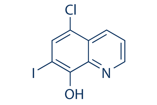 Clioquinol化学構造