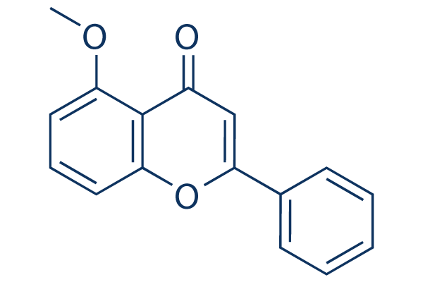 5-methoxyflavone化学構造