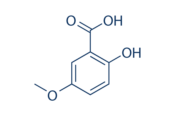 5-Methoxysalicylic acid化学構造