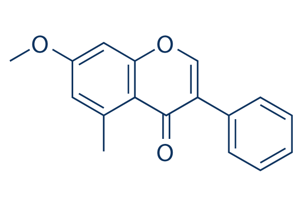 5-Methyl-7-methoxyisoflavone化学構造