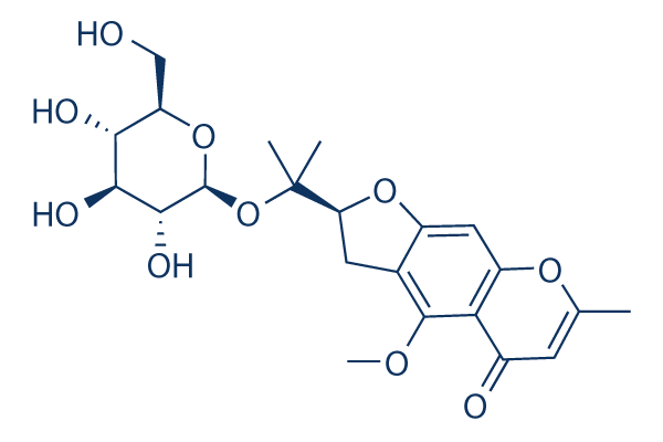 5-O-Methylvisammioside化学構造
