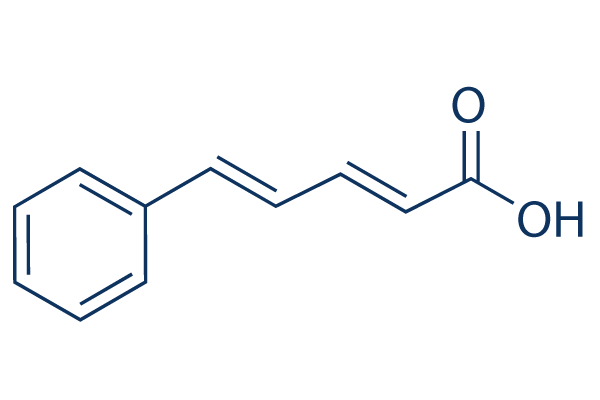 5-Phenyl-2,4-pentadienoic acid化学構造