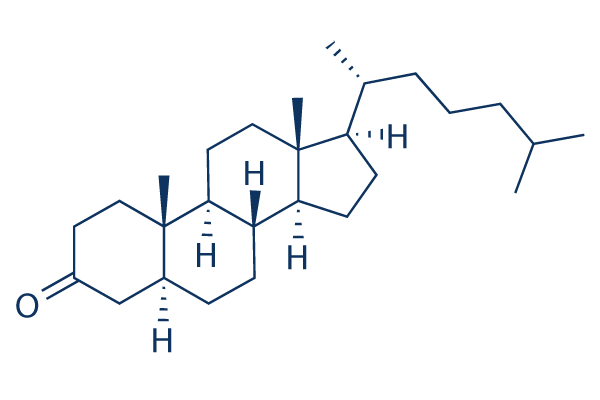 5alpha-Cholestan-3-one化学構造