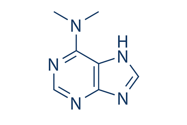 6-(Dimethylamino)purine化学構造
