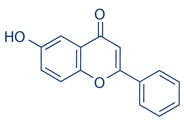 6-Hydroxyflavone (6-HF)化学構造