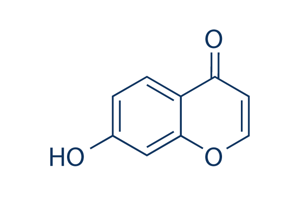 7-Hydroxy-4-chromone化学構造