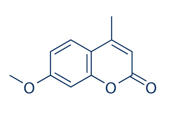 7-Methoxy-4-methylcoumarin化学構造