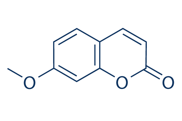 7-Methoxycoumarin化学構造