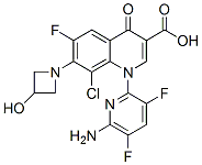 Delafloxacin (ABT-492)化学構造